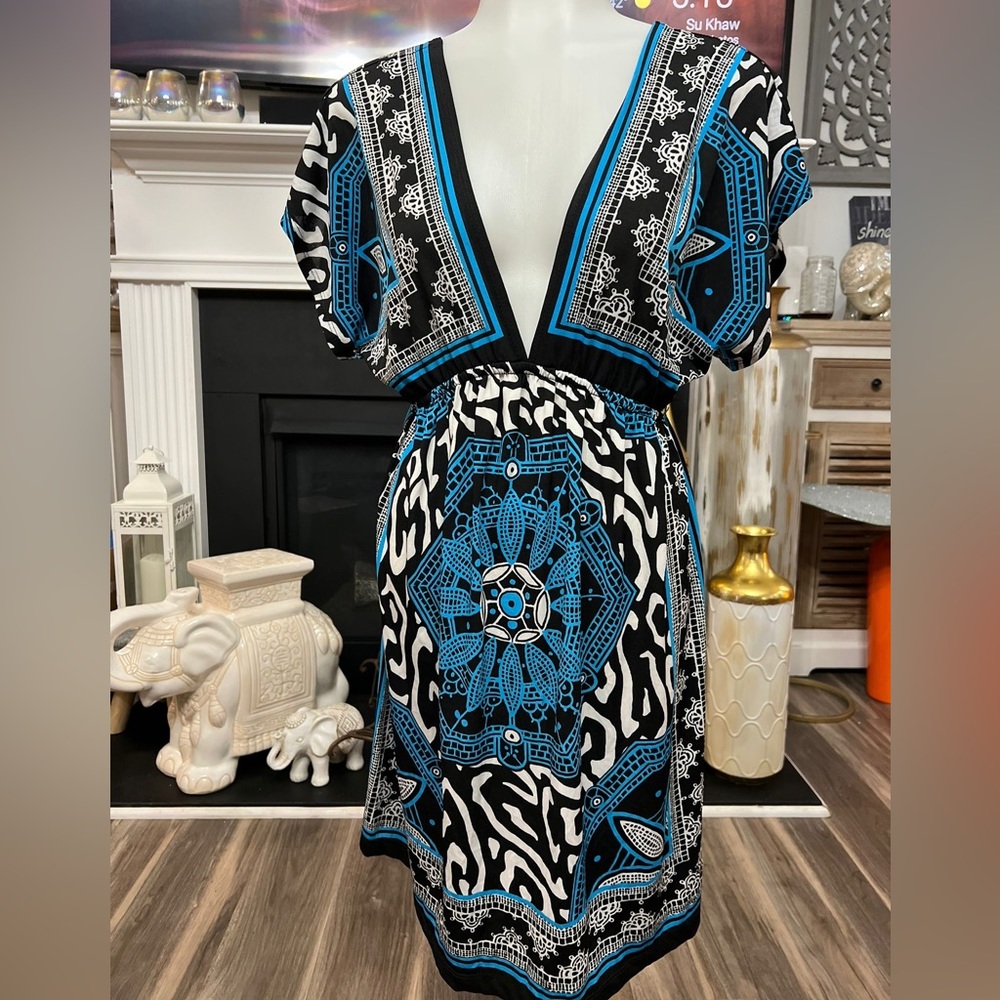 Rhapsody kimono style dress. Size Small